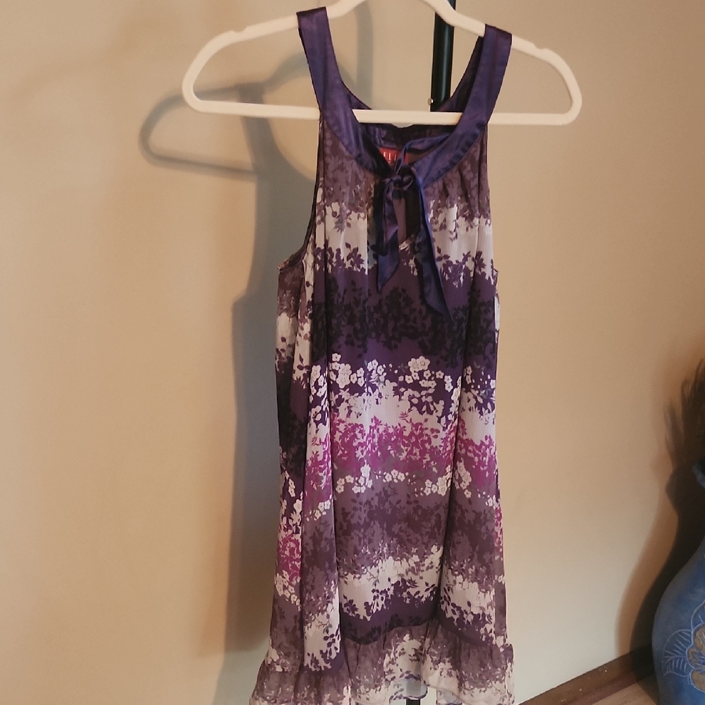 Elle Purple and Pink Kids Dress